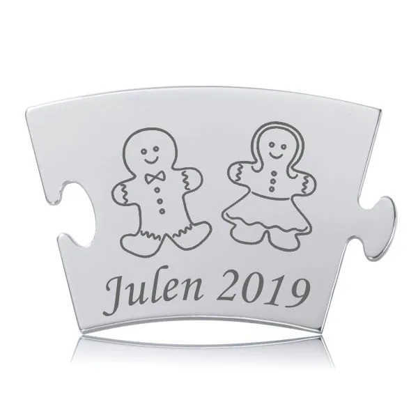 Memozz Classic Årets Julebrik 2019 med julekagepar og teksten Julen 2019