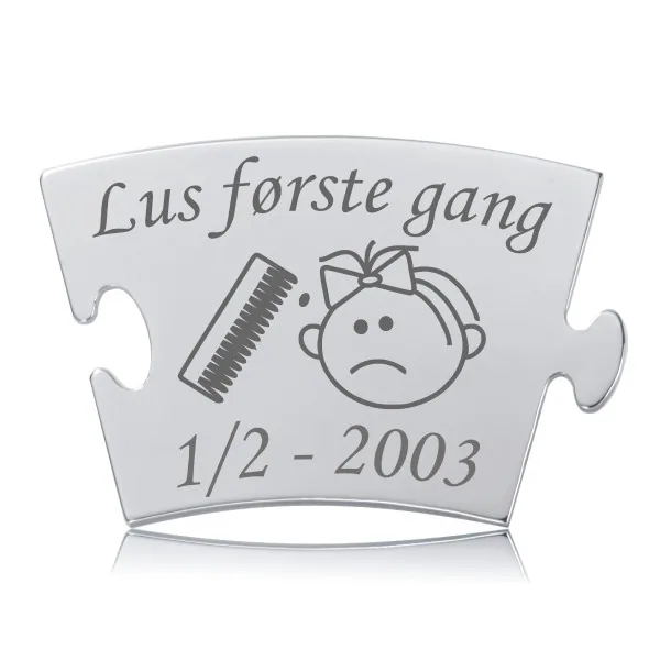 Memozz classic mindebrik med Lus første gang symbol